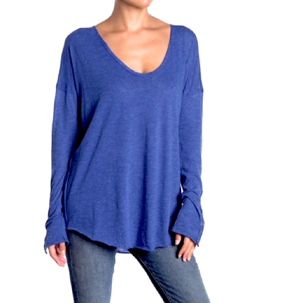 Free People Sienna Snap-Cuff Top